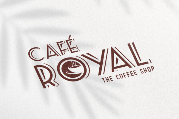 Cafe Royal Logo Design