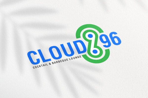 Cloud 96 Logo Design